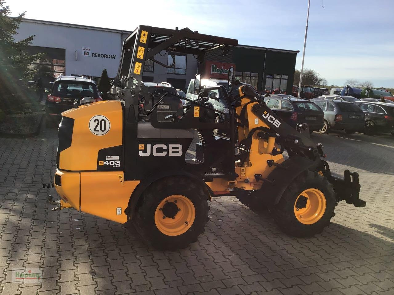 JCB 403 (Klappdach/Plus) - Kĺbový nakladač: obrázok 3 JCB 403 (Klappdach/Plus) - Kĺbový nakladač: obrázok 3
