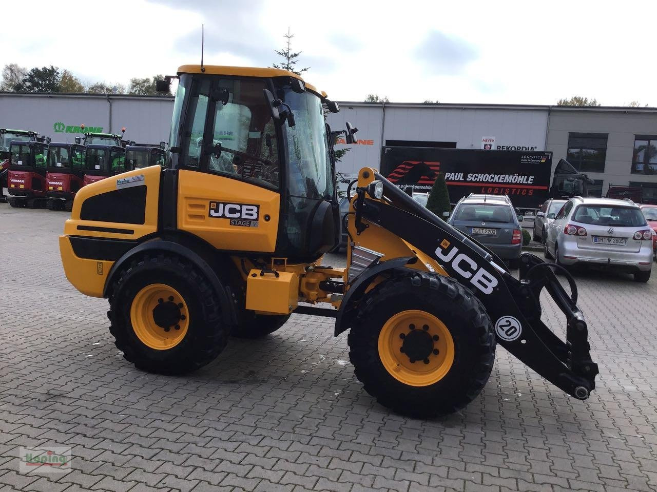 JCB 409 - Kolesový nakladač: obrázok 3 JCB 409 - Kolesový nakladač: obrázok 3