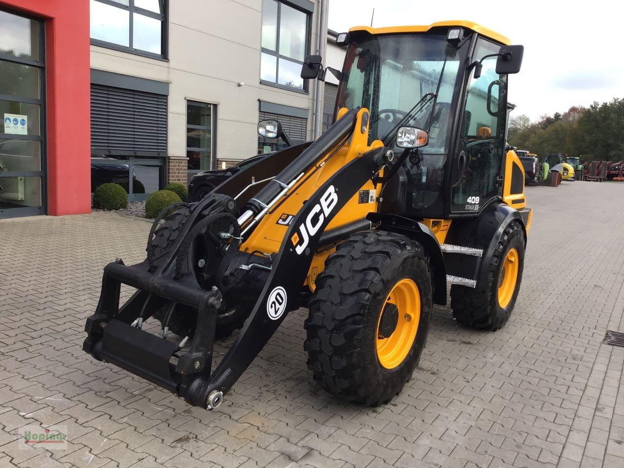 JCB 409 - Kolesový nakladač: obrázok 2 JCB 409 - Kolesový nakladač: obrázok 2