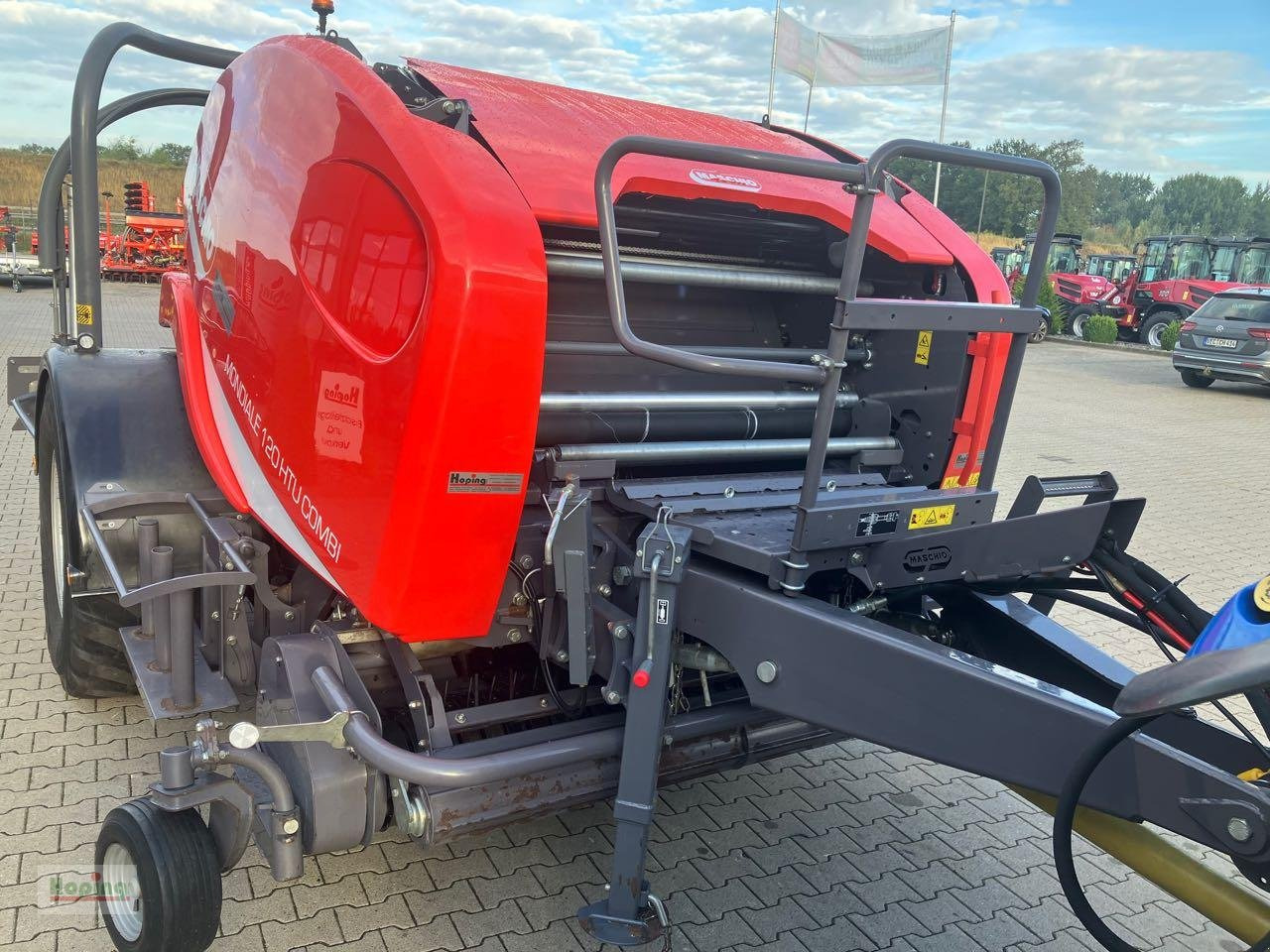 Maschio Mondiale 120 Combi H - Lis na okrúhle balíky, Obaľovací stroj: obrázok 5 Maschio Mondiale 120 Combi H - Lis na okrúhle balíky, Obaľovací stroj: obrázok 5