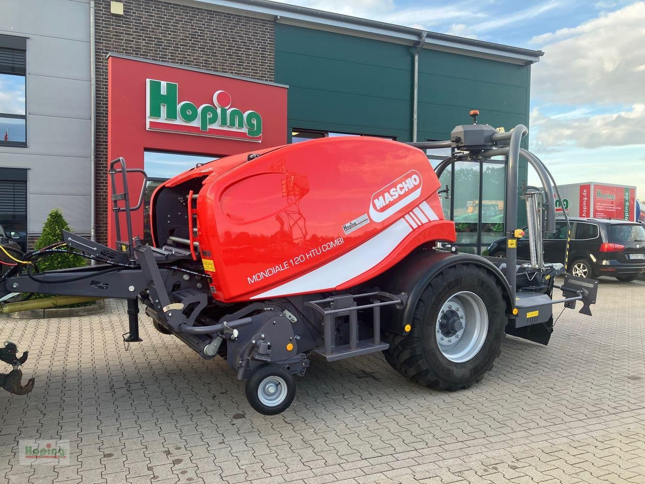 Maschio Mondiale 120 Combi H - Lis na okrúhle balíky, Obaľovací stroj: obrázok 1 Maschio Mondiale 120 Combi H - Lis na okrúhle balíky, Obaľovací stroj: obrázok 1