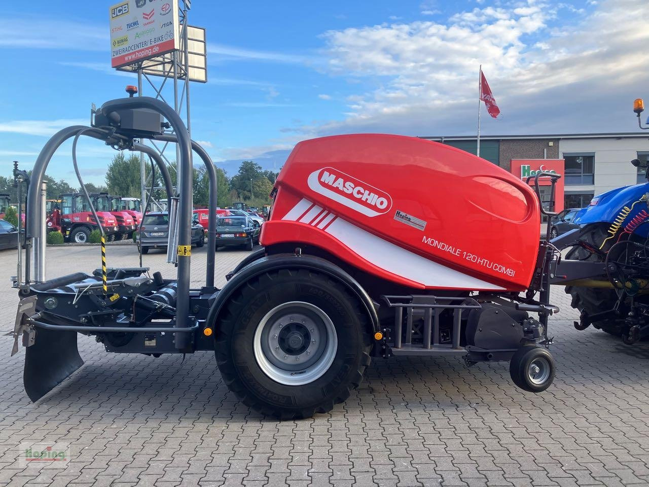 Maschio Mondiale 120 Combi H - Lis na okrúhle balíky, Obaľovací stroj: obrázok 4 Maschio Mondiale 120 Combi H - Lis na okrúhle balíky, Obaľovací stroj: obrázok 4