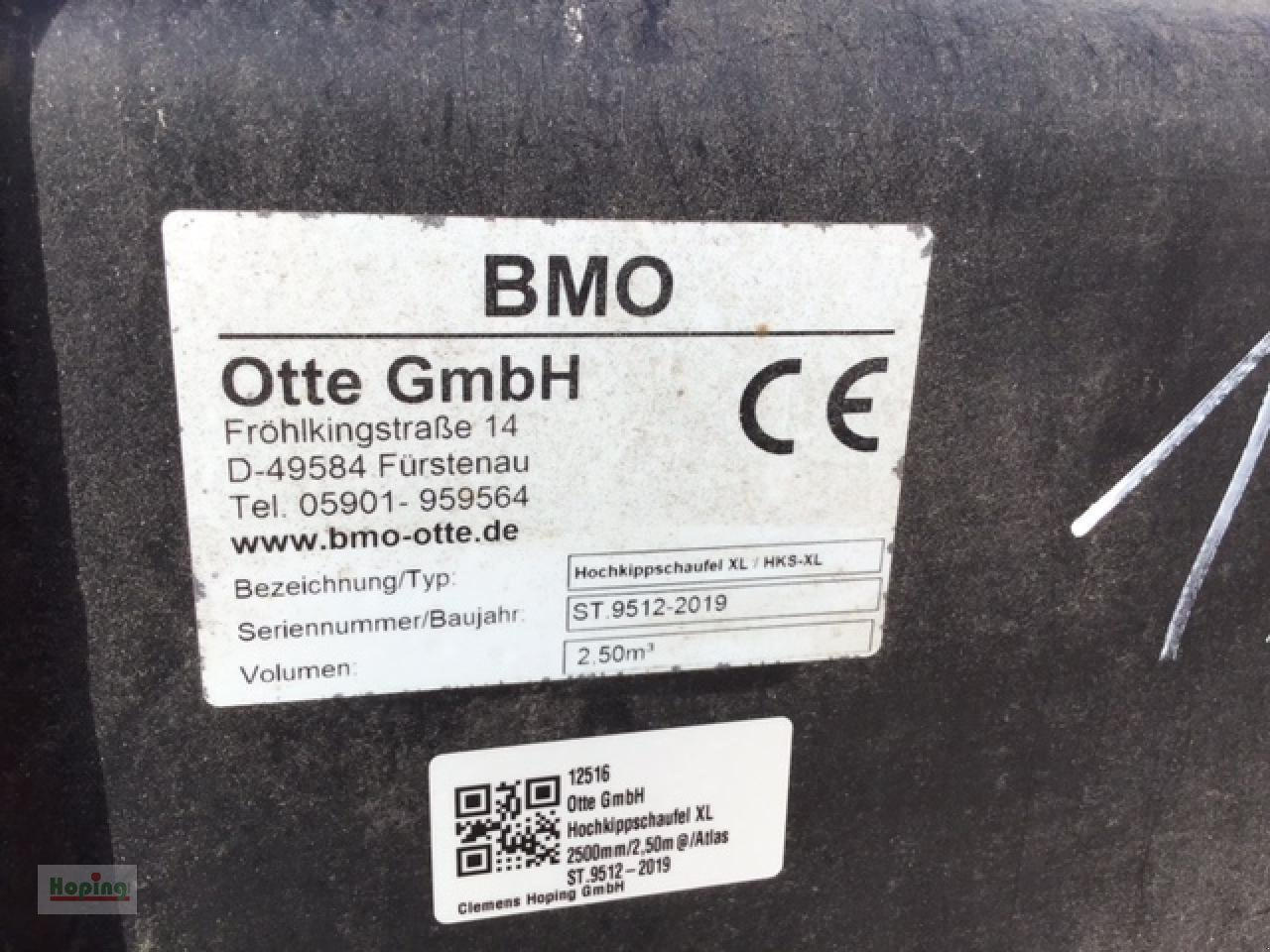 Otte GmbH Hochkippschaufel Otte GmbH 2500mm/2,50m³/Atlas AR9 - Lyžica: obrázok 5 Otte GmbH Hochkippschaufel Otte GmbH 2500mm/2,50m³/Atlas AR9 - Lyžica: obrázok 5