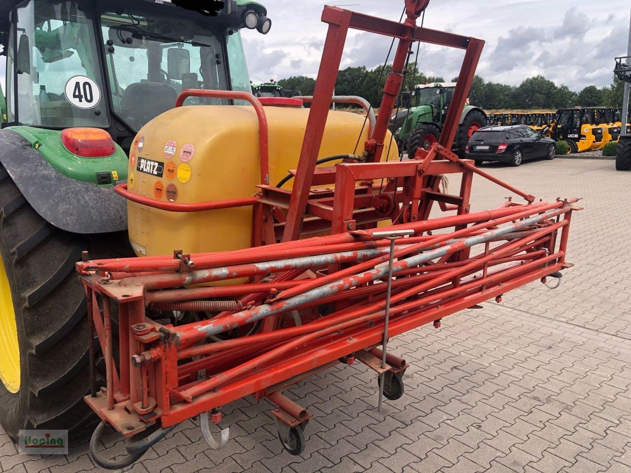 Platz 600 Liter - Postrekovač za traktor: obrázok 3 Platz 600 Liter - Postrekovač za traktor: obrázok 3