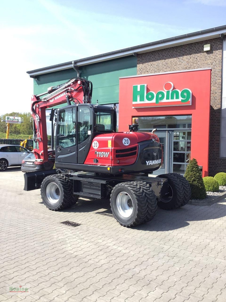 Yanmar B110W - Kolesové rýpadlo: obrázok 2 Yanmar B110W - Kolesové rýpadlo: obrázok 2