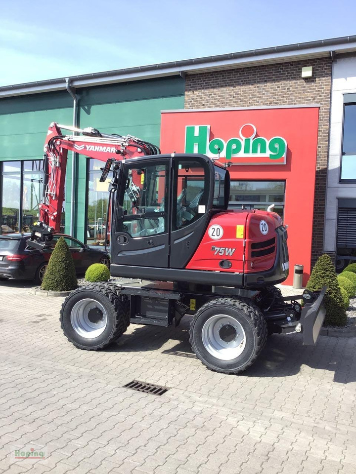 Yanmar B75W - Kolesové rýpadlo: obrázok 2 Yanmar B75W - Kolesové rýpadlo: obrázok 2