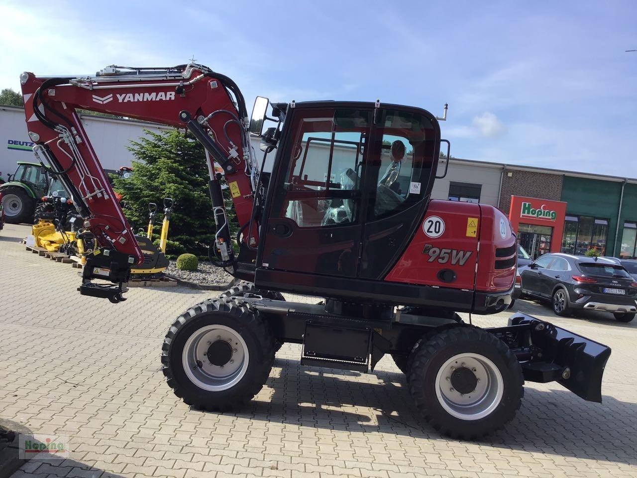 Yanmar B95W/5 - Mini rýpadlo: obrázok 5 Yanmar B95W/5 - Mini rýpadlo: obrázok 5