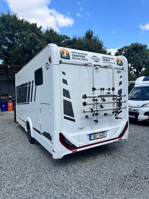 CARADO T447 PRO+ , camera, radio, awning, bike holder, LPG, ALU - Polointegrované obytné auto: obrázok 3 CARADO T447 PRO+ , camera, radio, awning, bike holder, LPG, ALU - Polointegrované obytné auto: obrázok 3