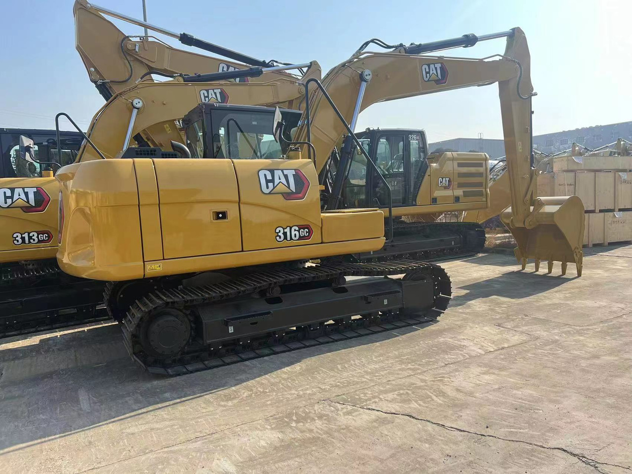 CATERPILLAR 316GC - Pásové rýpadlo: obrázok 2 CATERPILLAR 316GC - Pásové rýpadlo: obrázok 2