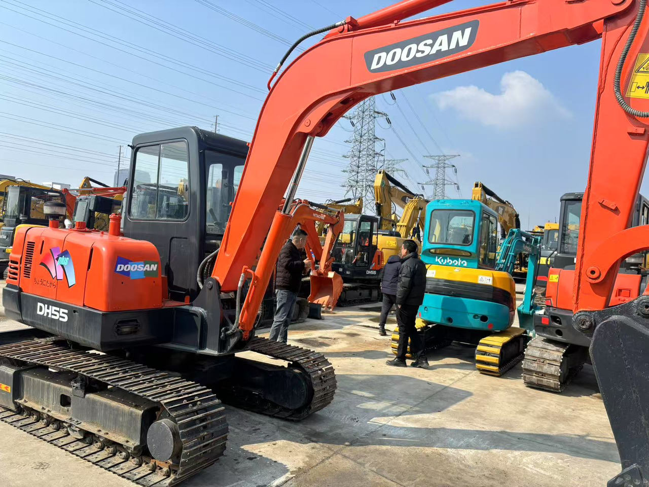 Doosan DH55 - Mini rýpadlo: obrázok 5 Doosan DH55 - Mini rýpadlo: obrázok 5