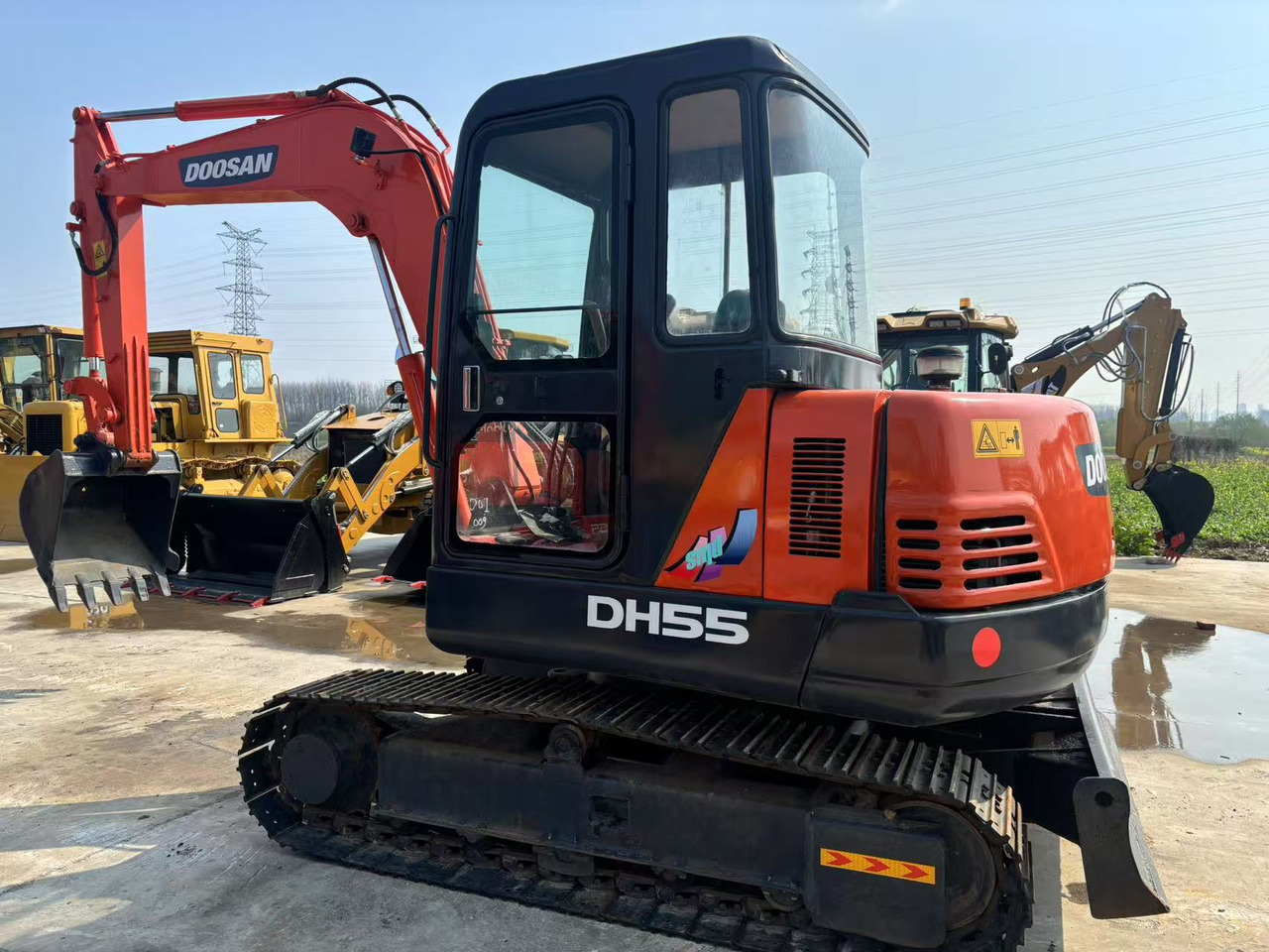 Doosan DH55 - Mini rýpadlo: obrázok 1 Doosan DH55 - Mini rýpadlo: obrázok 1