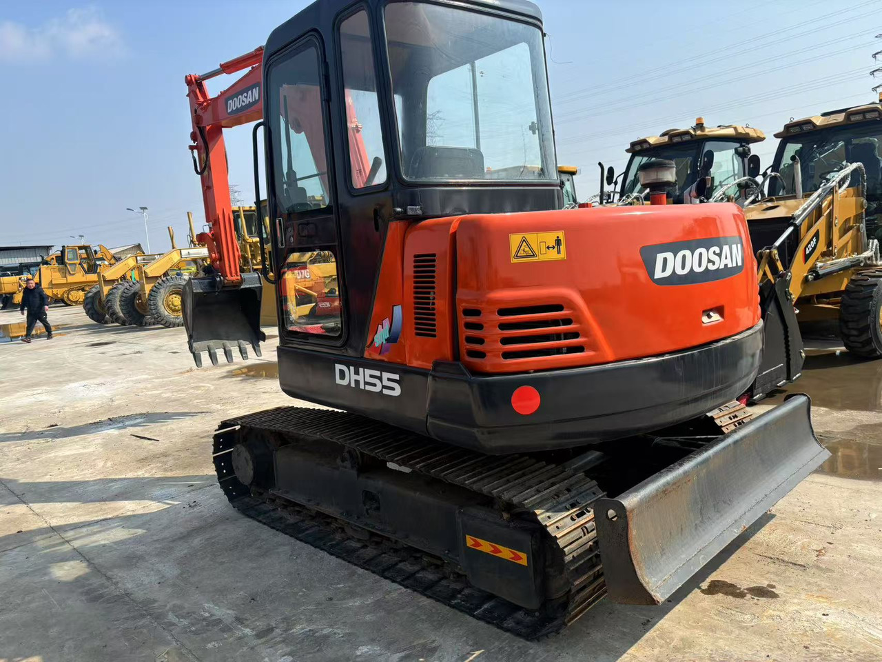 Doosan DH55 - Mini rýpadlo: obrázok 2 Doosan DH55 - Mini rýpadlo: obrázok 2
