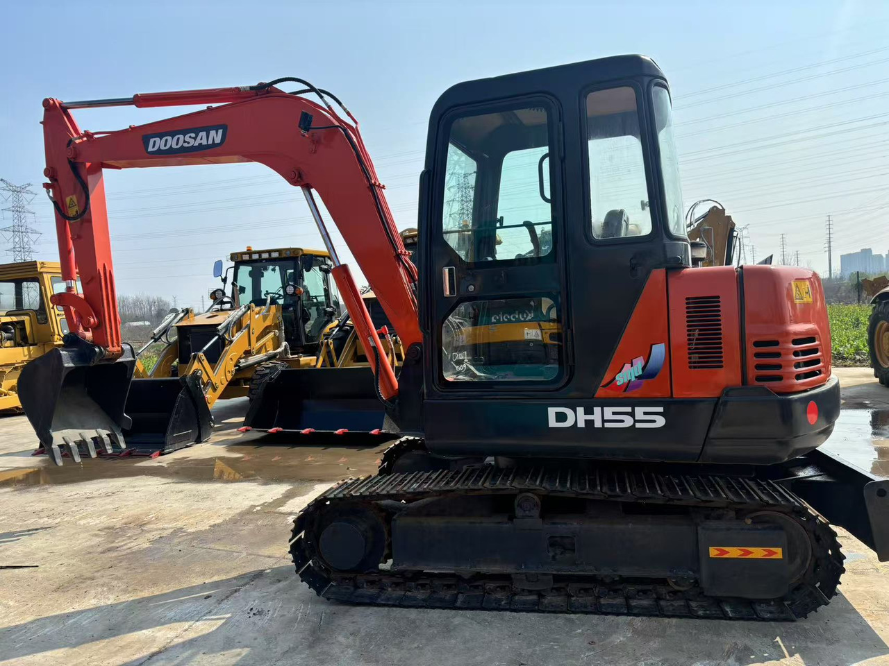 Doosan DH55 - Mini rýpadlo: obrázok 3 Doosan DH55 - Mini rýpadlo: obrázok 3