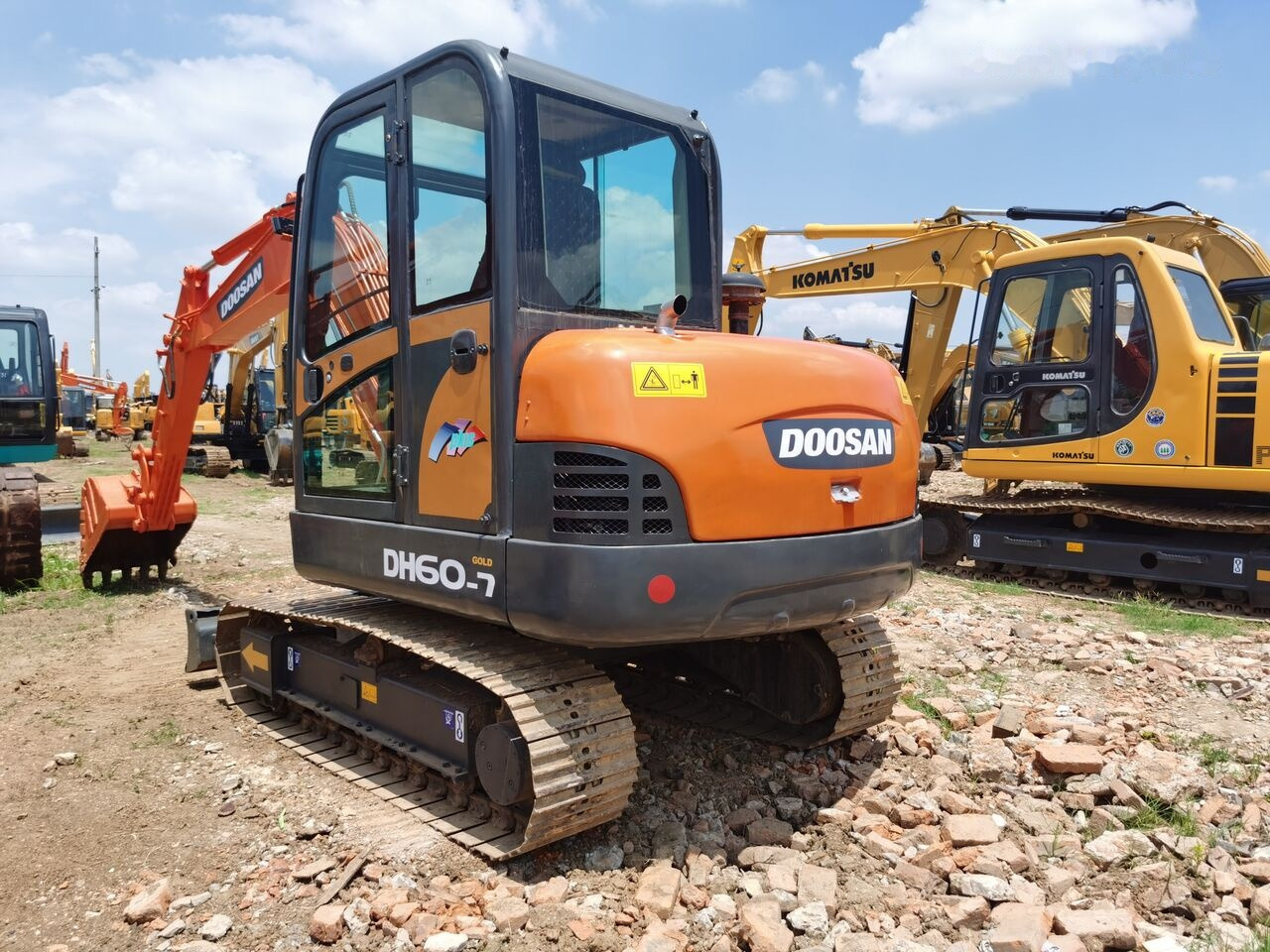 Doosan DH60-7 - Mini rýpadlo: obrázok 3 Doosan DH60-7 - Mini rýpadlo: obrázok 3