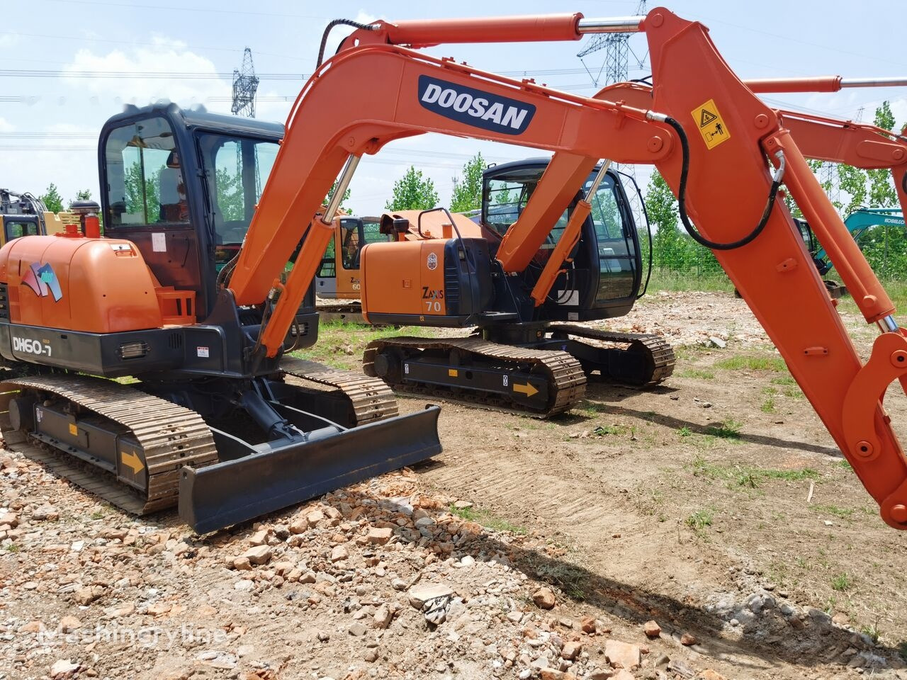 Doosan DH60-7 - Mini rýpadlo: obrázok 5 Doosan DH60-7 - Mini rýpadlo: obrázok 5