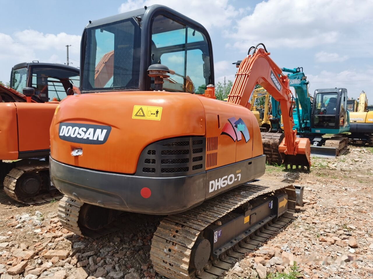 Doosan DH60-7 - Mini rýpadlo: obrázok 4 Doosan DH60-7 - Mini rýpadlo: obrázok 4
