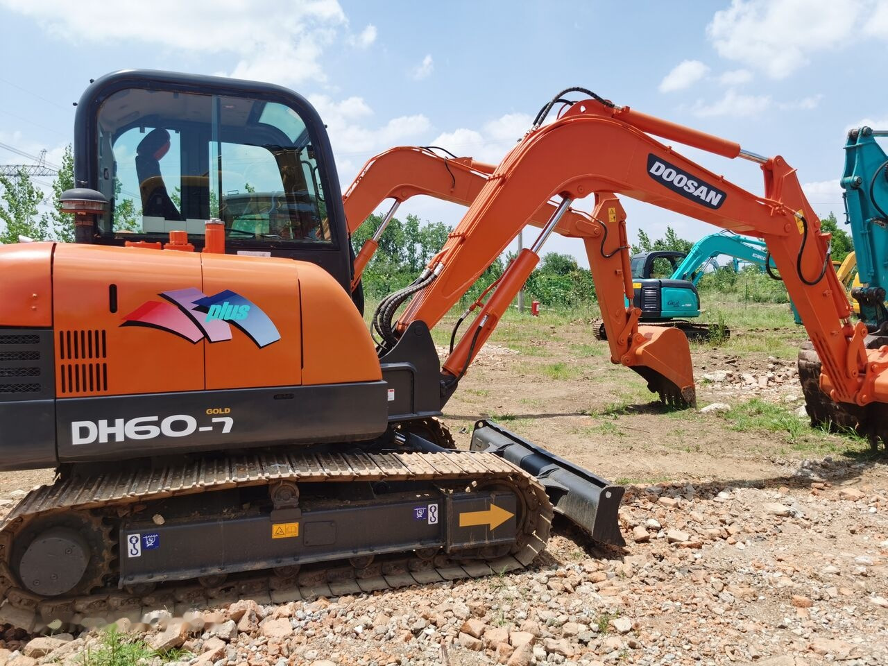 Doosan DH60-7 - Mini rýpadlo: obrázok 2 Doosan DH60-7 - Mini rýpadlo: obrázok 2