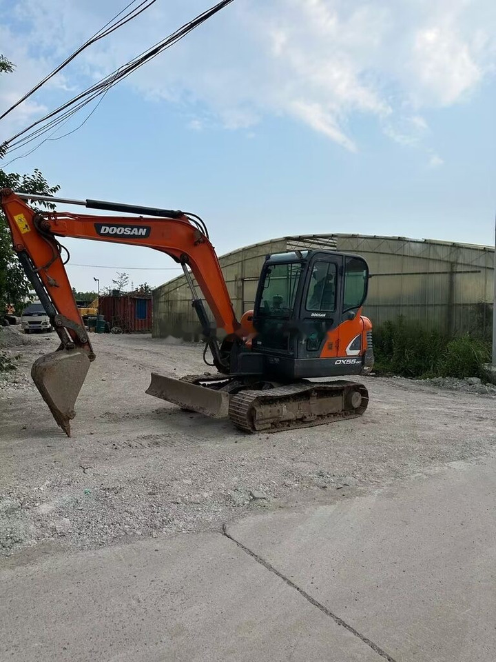 Doosan DX55 - Mini rýpadlo: obrázok 1 Doosan DX55 - Mini rýpadlo: obrázok 1