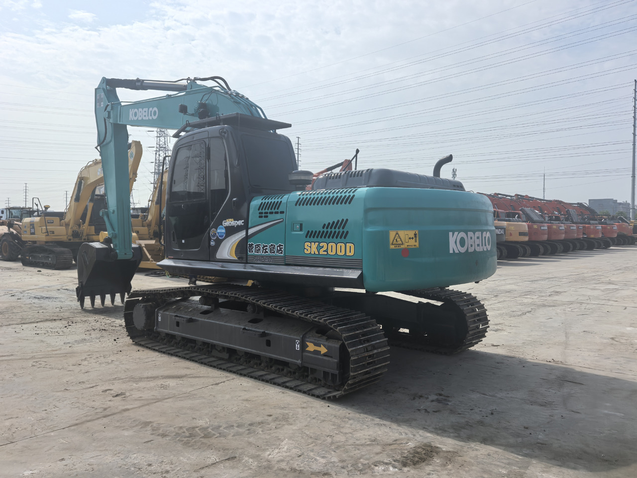 KOBELCO SK200 - Pásové rýpadlo: obrázok 1 KOBELCO SK200 - Pásové rýpadlo: obrázok 1