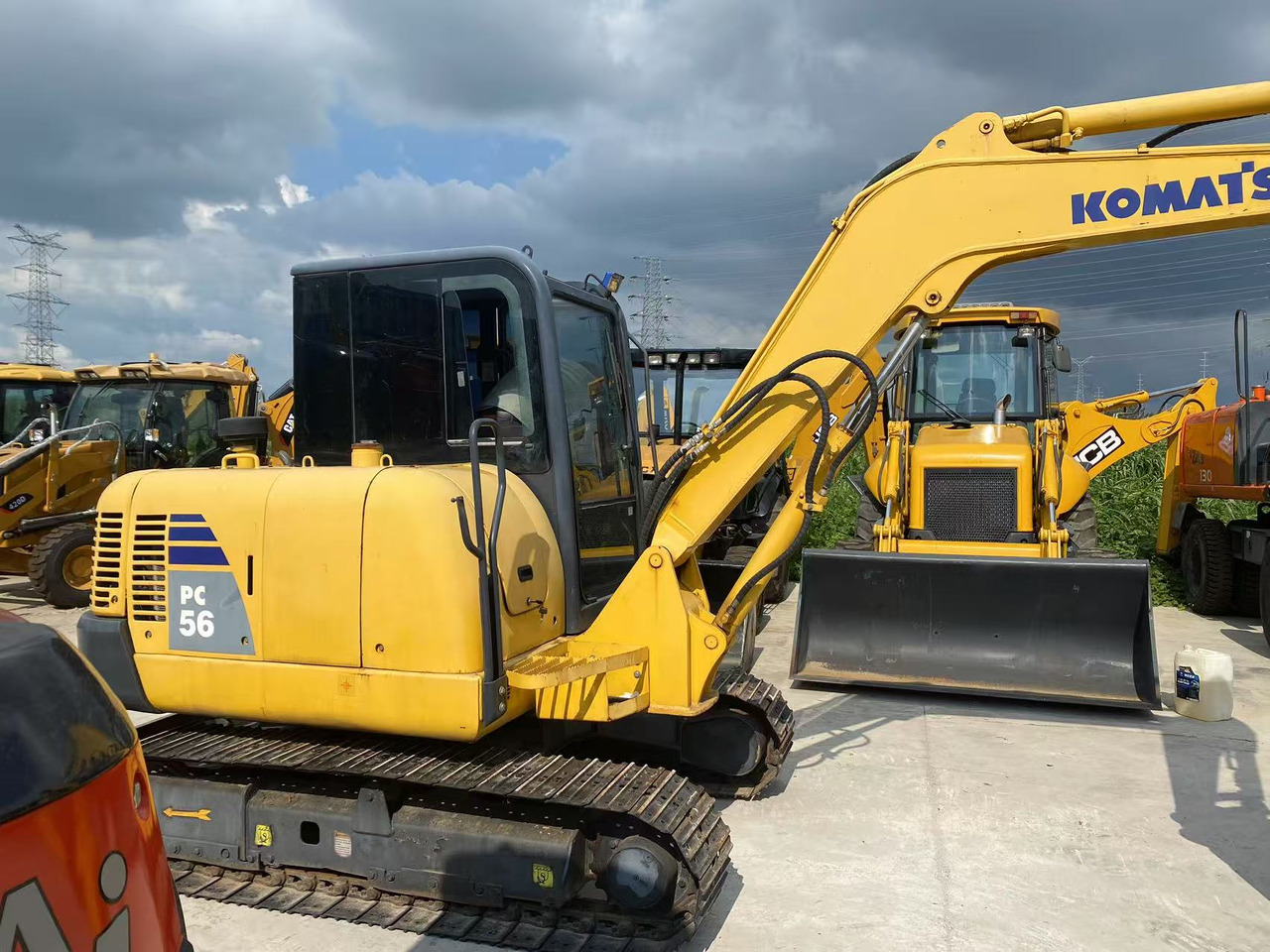 KOMATSU PC56-7 - Mini rýpadlo: obrázok 3 KOMATSU PC56-7 - Mini rýpadlo: obrázok 3