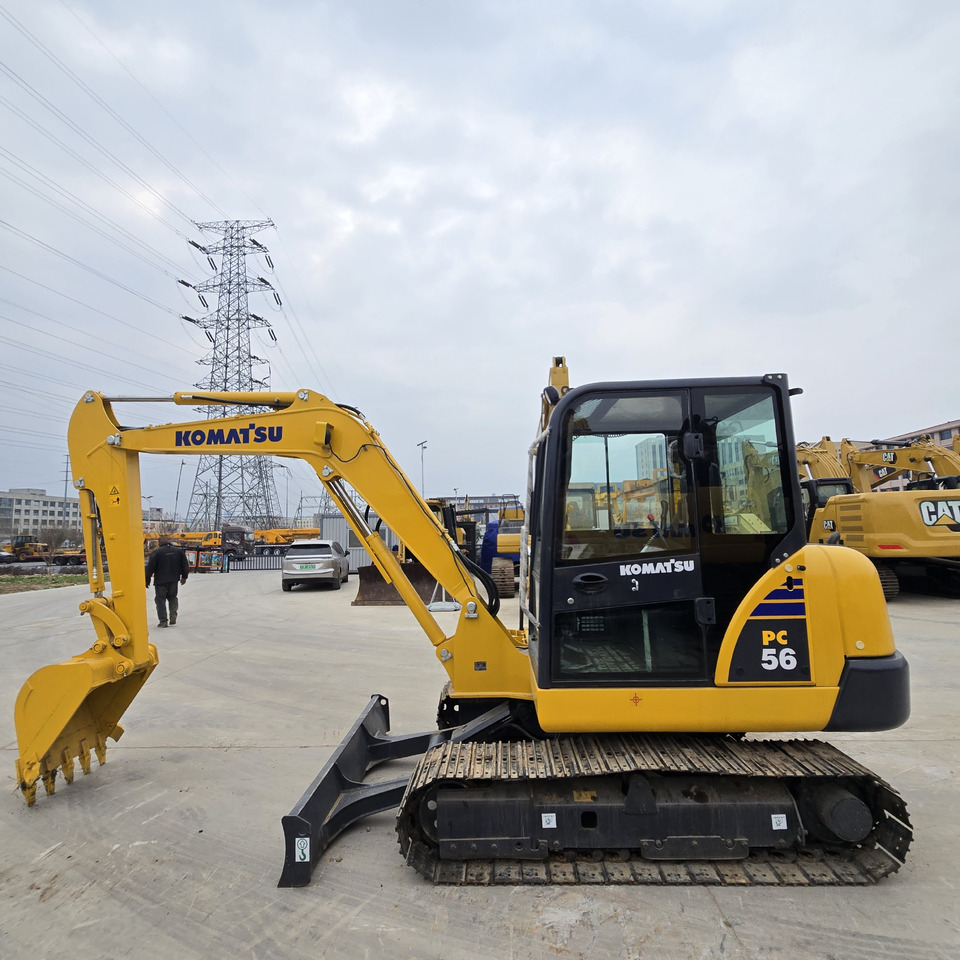 KOMATSU PC56-7 - Mini rýpadlo: obrázok 1 KOMATSU PC56-7 - Mini rýpadlo: obrázok 1