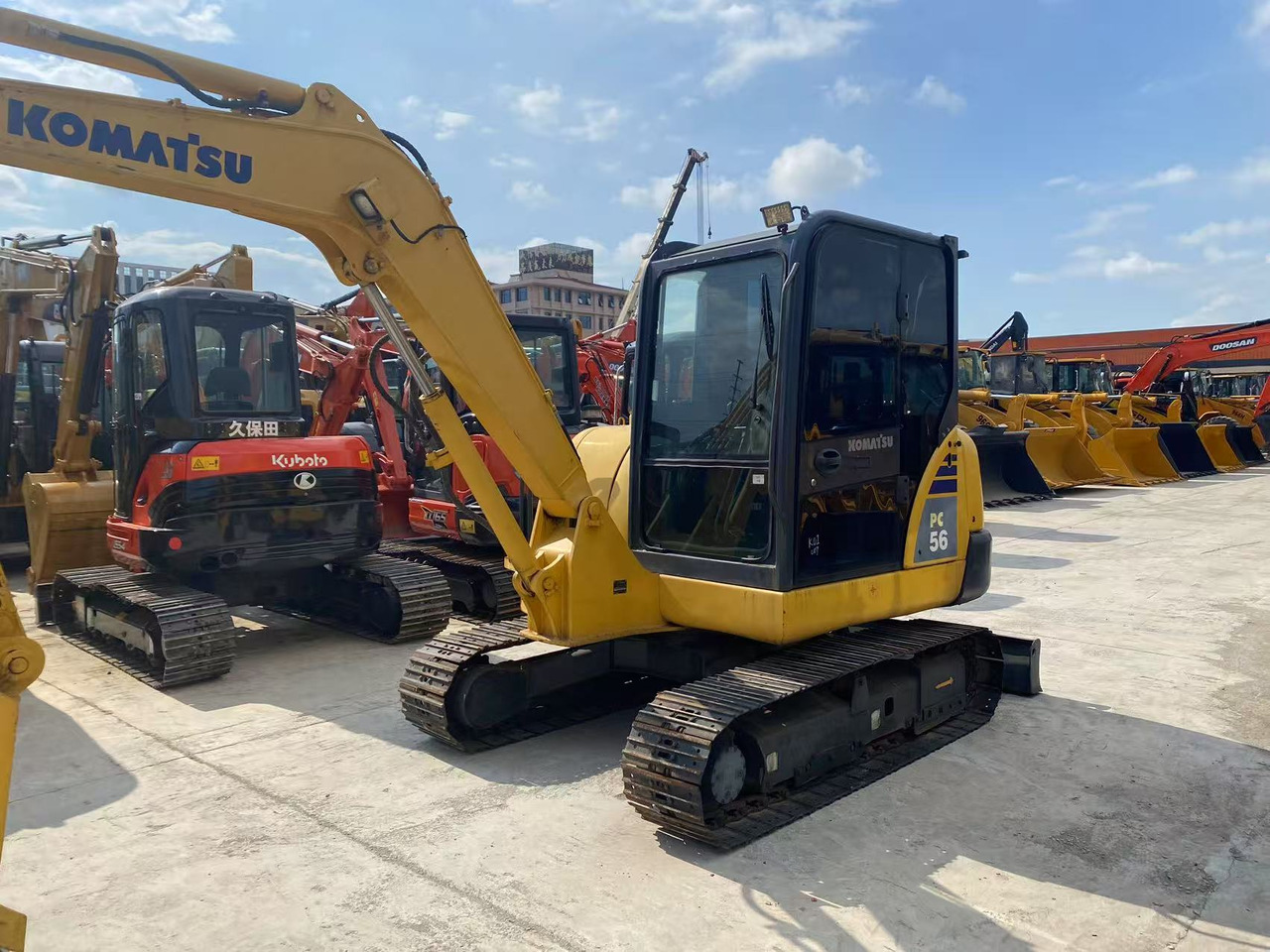 Mini rýpadlo KOMATSU PC56-7: obrázok 9 Mini rýpadlo KOMATSU PC56-7: obrázok 9