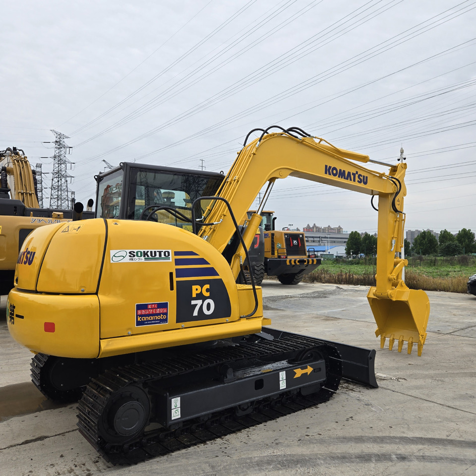 KOMATSU PC70-8 - Mini rýpadlo: obrázok 1 KOMATSU PC70-8 - Mini rýpadlo: obrázok 1