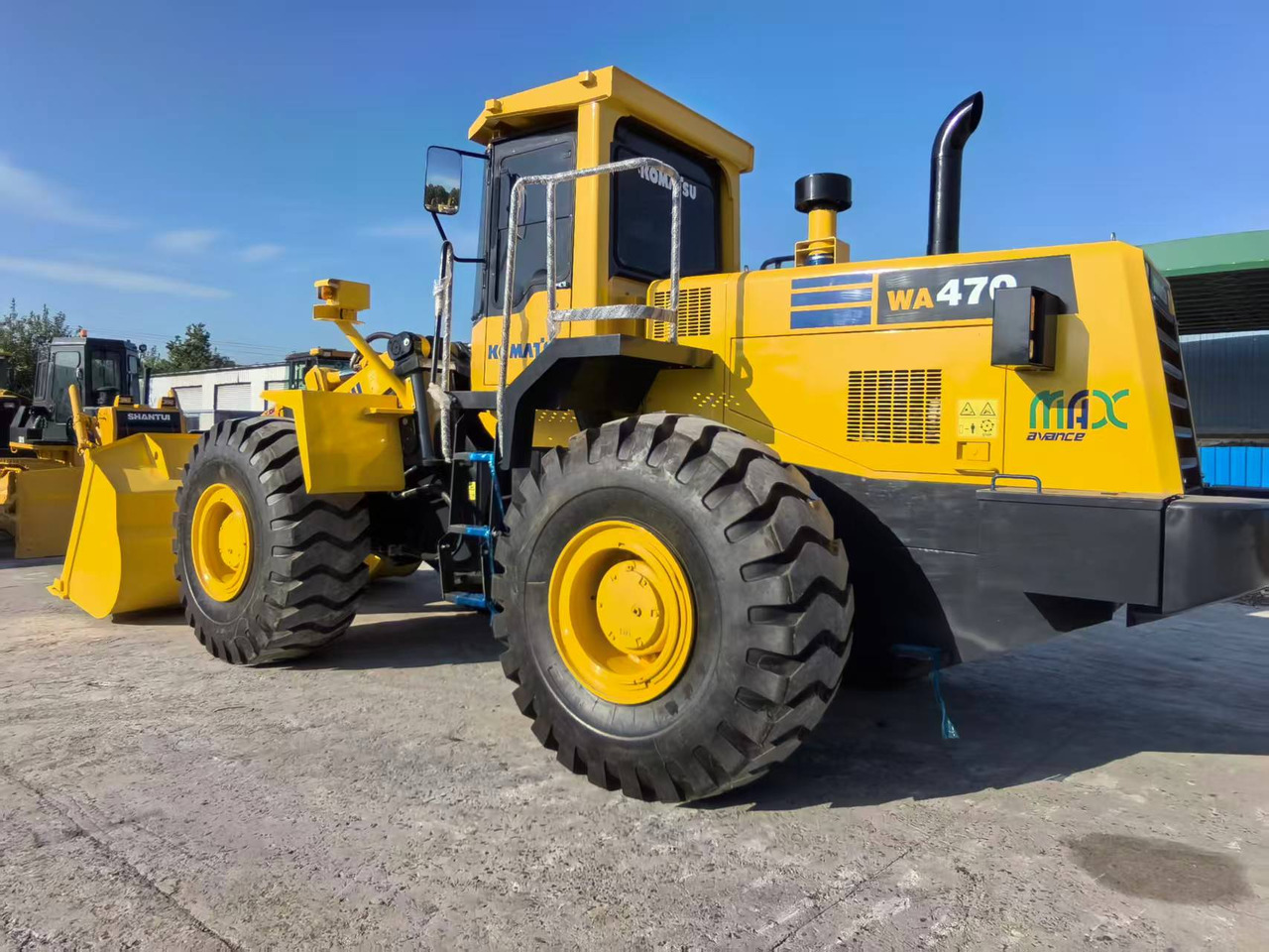 KOMATSU WA470 - Kolesový nakladač: obrázok 4 KOMATSU WA470 - Kolesový nakladač: obrázok 4