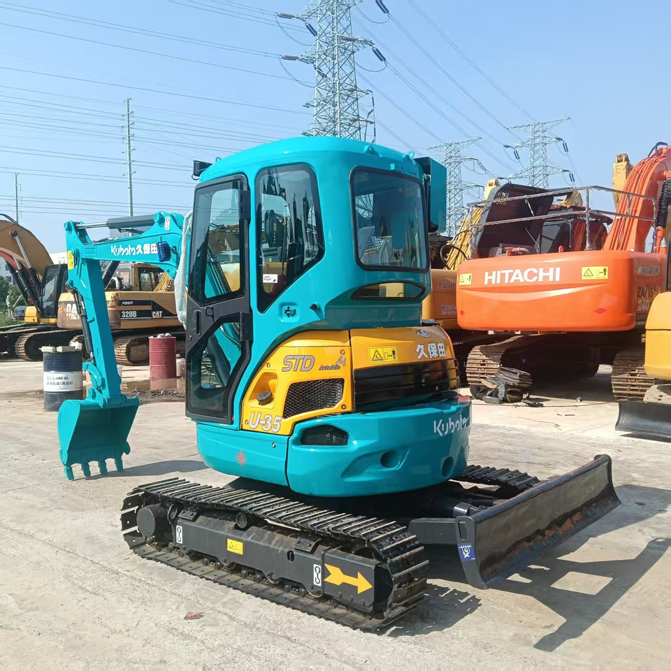 KUBOTA U35 - Mini rýpadlo: obrázok 5 KUBOTA U35 - Mini rýpadlo: obrázok 5