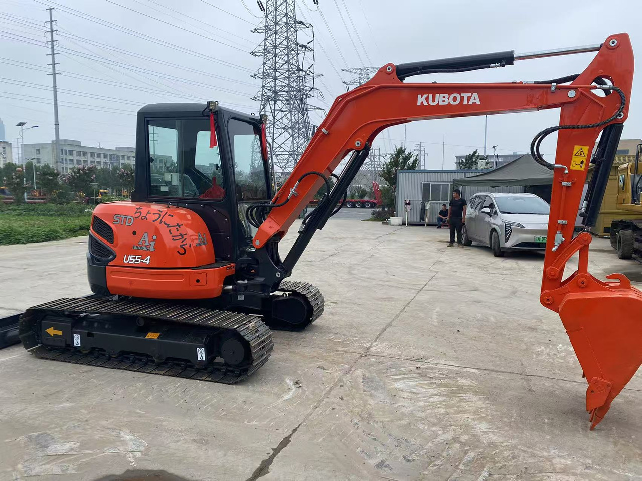 KUBOTA U55-4 - Mini rýpadlo: obrázok 2 KUBOTA U55-4 - Mini rýpadlo: obrázok 2