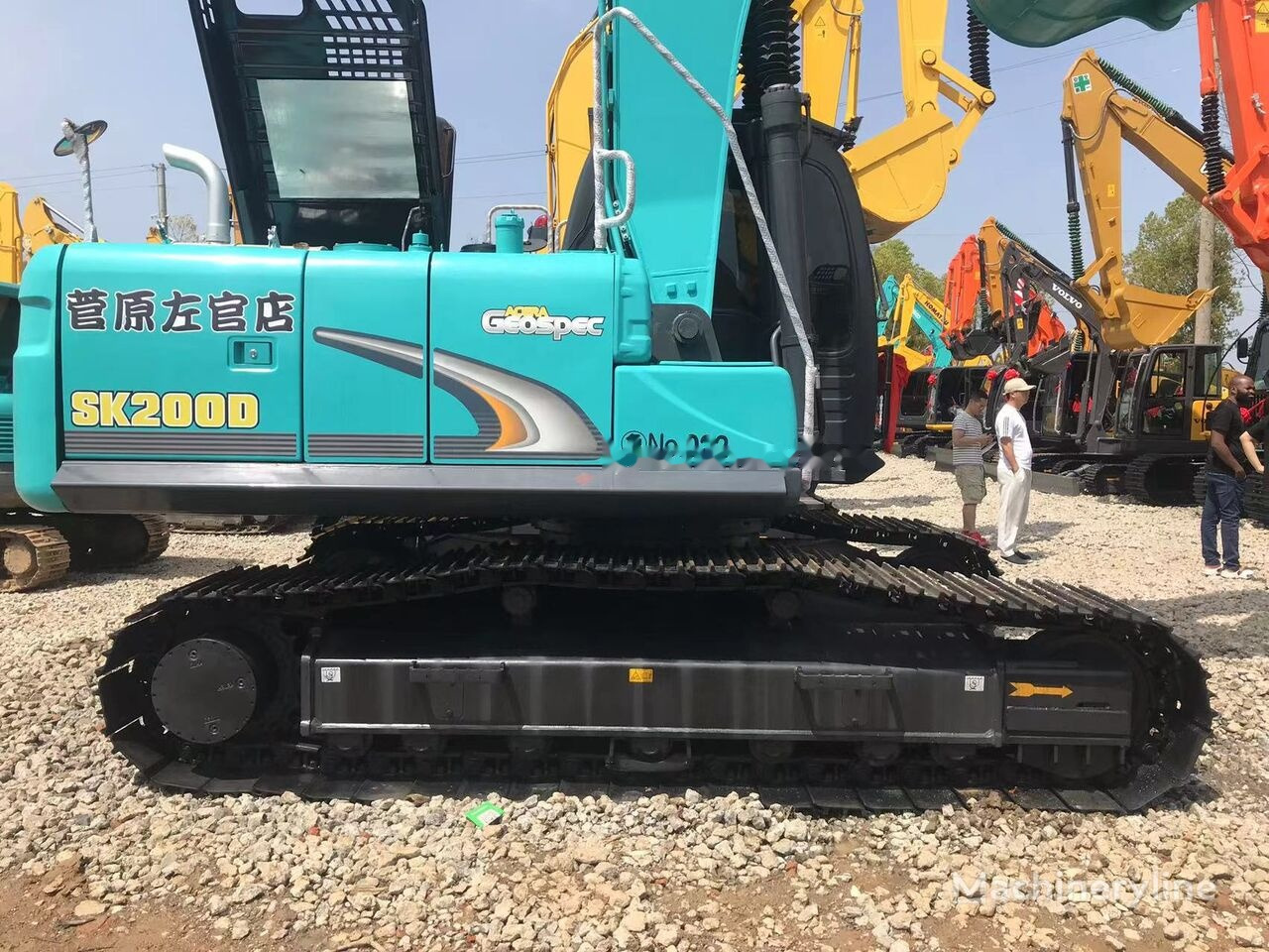 Pásové rýpadlo Kobelco SK200: obrázok 6