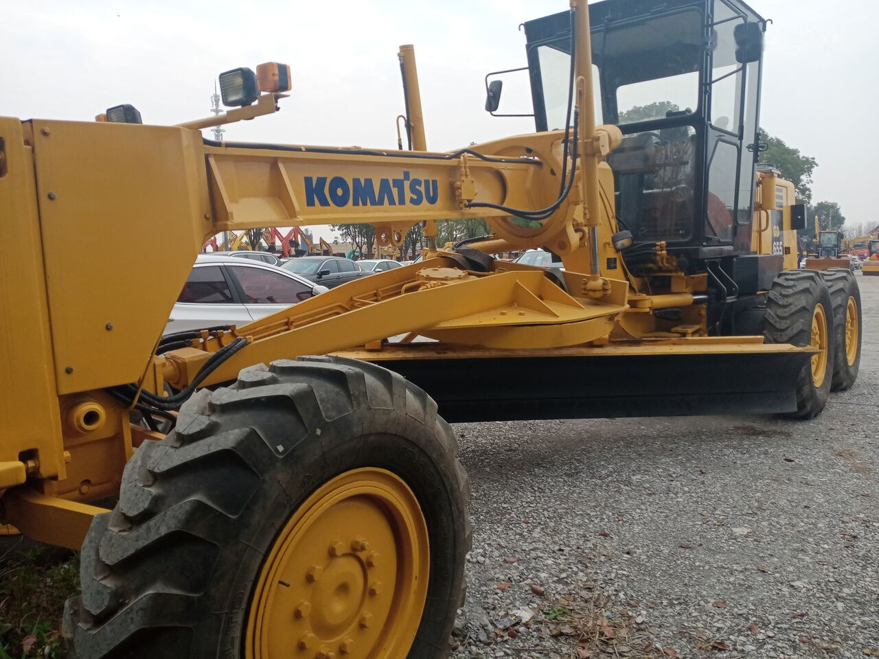 Zrovnávač Komatsu GD655: obrázok 8 Zrovnávač Komatsu GD655: obrázok 8
