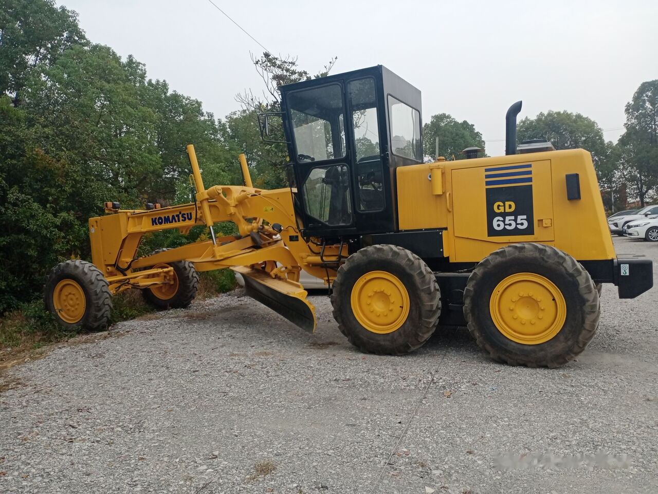 Zrovnávač Komatsu GD655: obrázok 6 Zrovnávač Komatsu GD655: obrázok 6