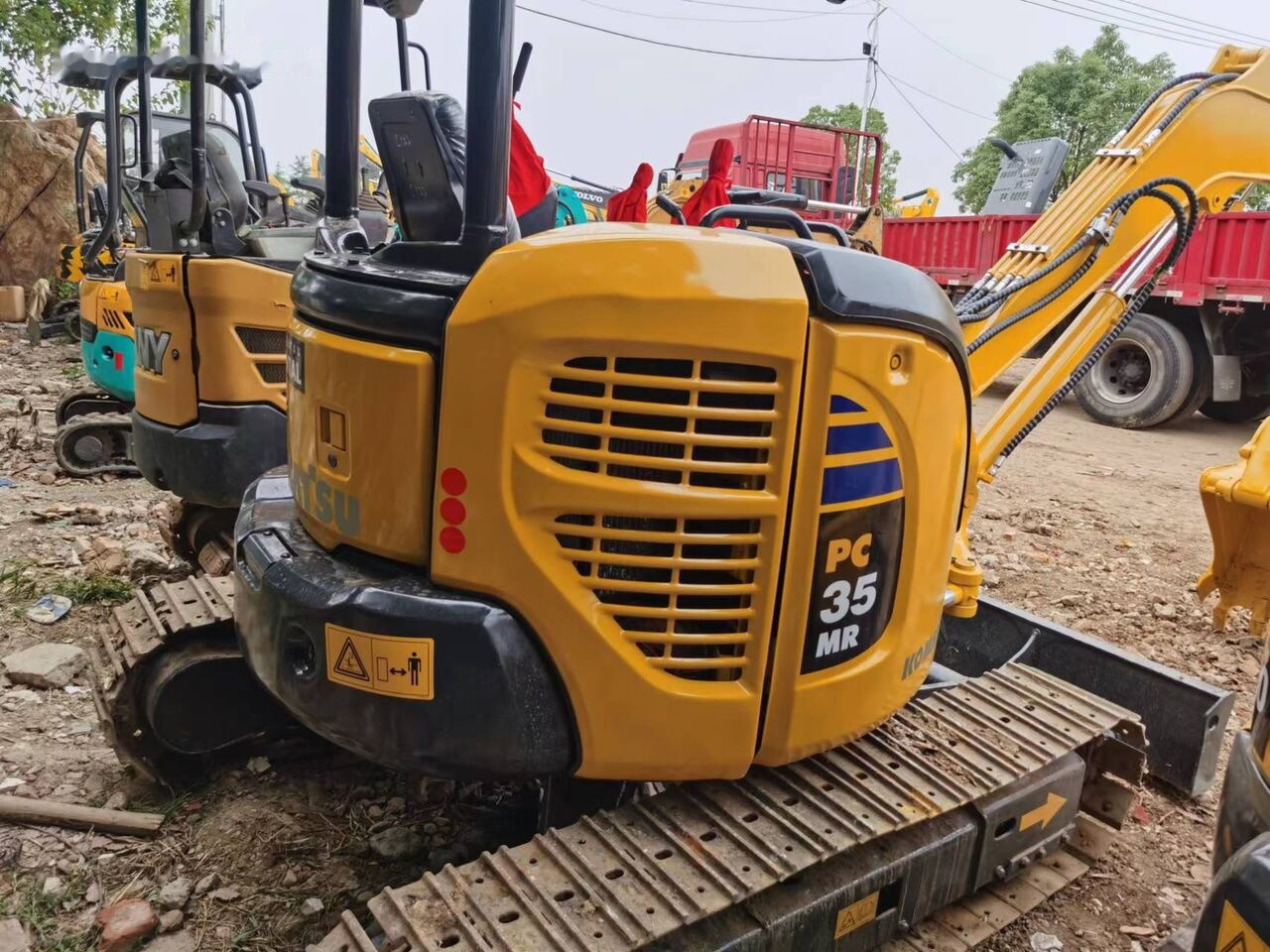 Komatsu PC35MR - Mini rýpadlo: obrázok 1 Komatsu PC35MR - Mini rýpadlo: obrázok 1