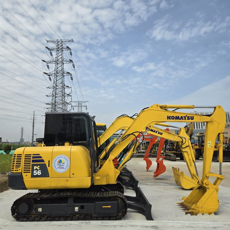 Komatsu PC56 - Mini rýpadlo: obrázok 3 Komatsu PC56 - Mini rýpadlo: obrázok 3