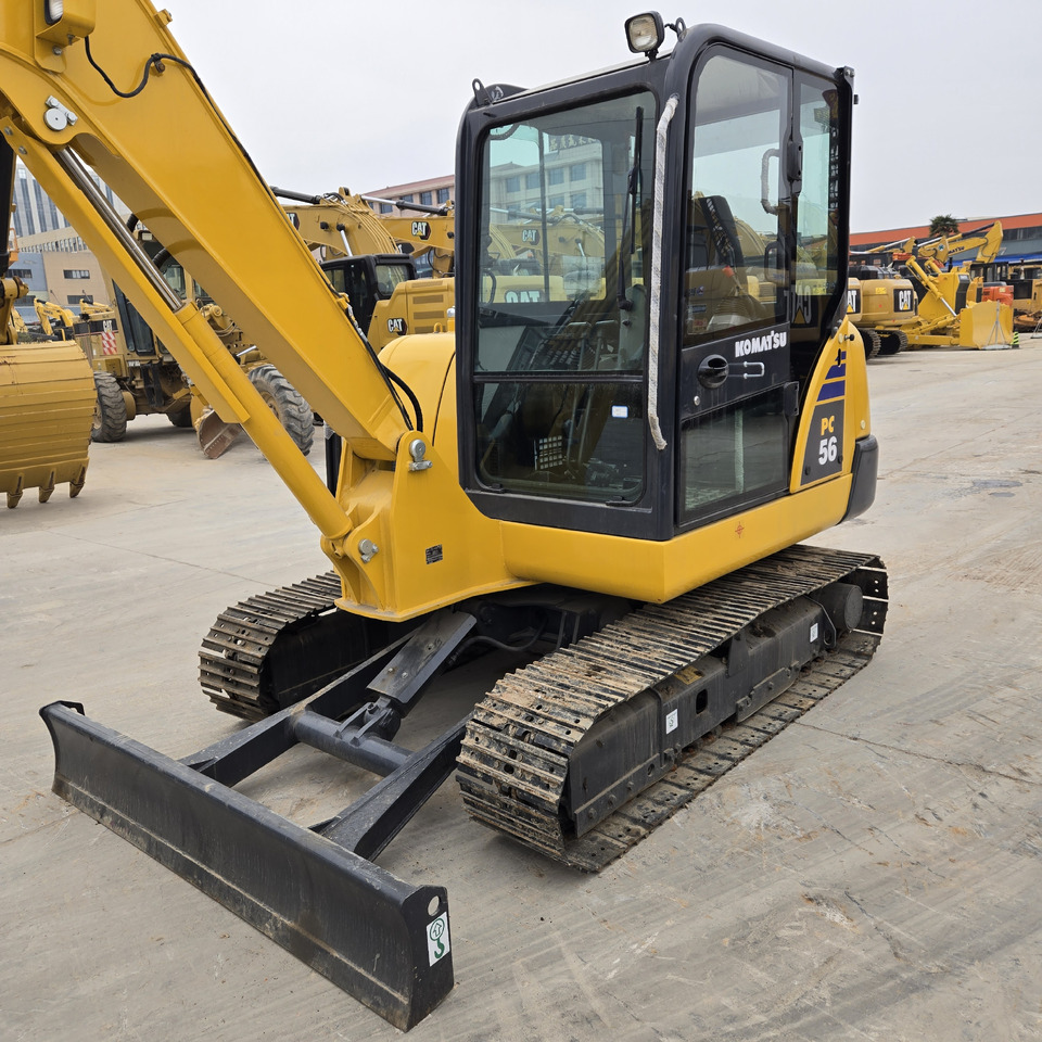Komatsu PC56 - Mini rýpadlo: obrázok 4 Komatsu PC56 - Mini rýpadlo: obrázok 4