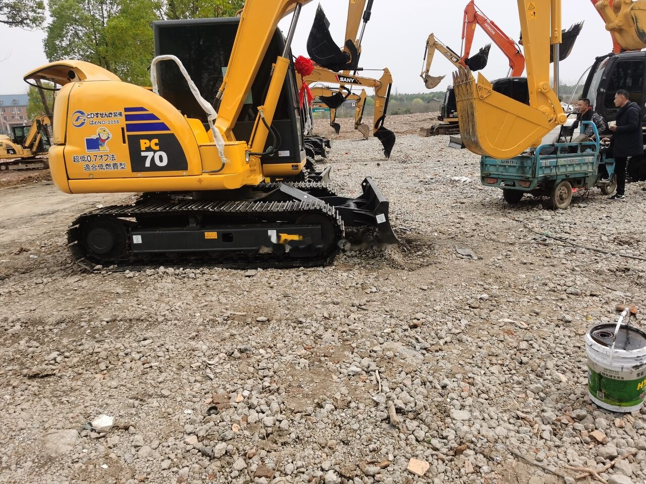 Komatsu PC70-8 - Mini rýpadlo: obrázok 1 Komatsu PC70-8 - Mini rýpadlo: obrázok 1