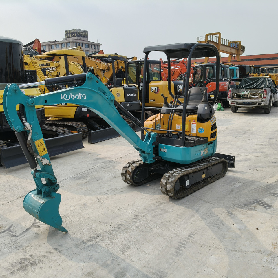 Kubota U15 - Mini rýpadlo: obrázok 4 Kubota U15 - Mini rýpadlo: obrázok 4