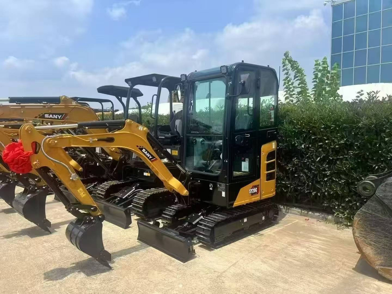 SANY SY60C - Mini rýpadlo: obrázok 2 SANY SY60C - Mini rýpadlo: obrázok 2