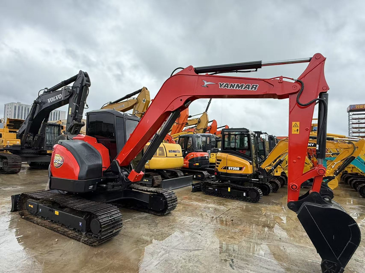 YANMAR VIO80 - Mini rýpadlo: obrázok 2 YANMAR VIO80 - Mini rýpadlo: obrázok 2