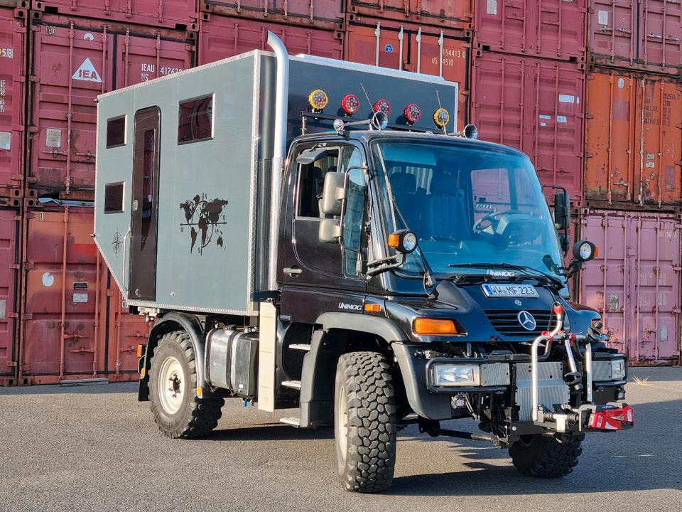 Unimog U300 Wohnmobil Camper Mercedes-Benz 405 U 300 400 Expeditionsfahrzeug Expeditionsmobil - Karavan: obrázok 1 Unimog U300 Wohnmobil Camper Mercedes-Benz 405 U 300 400 Expeditionsfahrzeug Expeditionsmobil - Karavan: obrázok 1
