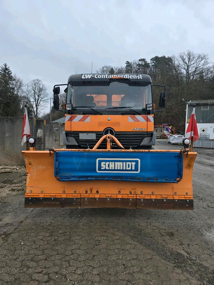 Mercedes-Benz Allrad Atego 1828 AK Absetzkipper Meiller Schmidt Schneepflug Küpper-Weisser Salzstreuer Allrad - Vozidlo na odpratávanie snehu: obrázok 5 Mercedes-Benz Allrad Atego 1828 AK Absetzkipper Meiller Schmidt Schneepflug Küpper-Weisser Salzstreuer Allrad - Vozidlo na odpratávanie snehu: obrázok 5