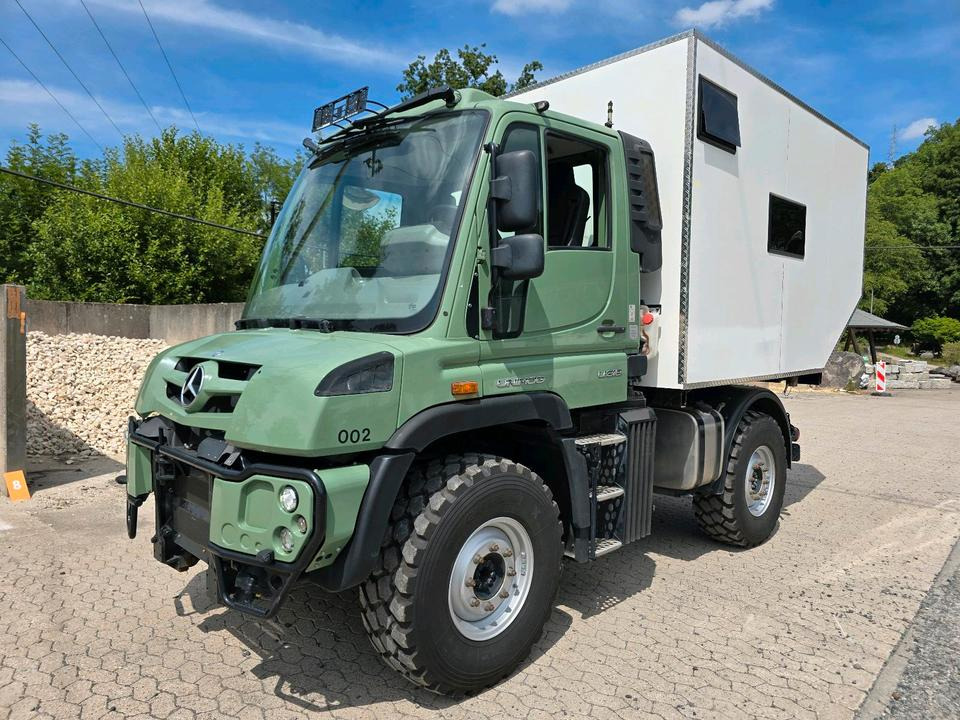 Unimog U 318 Wohnmobil Expeditionsfahrzeug euro 6 Blue tec UGE UGN Leerkabine U318 EAS Mercedes-Benz - Obytný van: obrázok 4 Unimog U 318 Wohnmobil Expeditionsfahrzeug euro 6 Blue tec UGE UGN Leerkabine U318 EAS Mercedes-Benz - Obytný van: obrázok 4