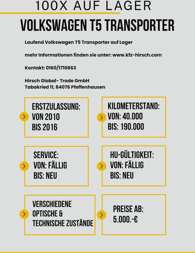 Volkswagen T5 Transporter 2.0TDI EU5*2xSchiebetüre*1.Hand* - Dodávka: obrázok 3 Volkswagen T5 Transporter 2.0TDI EU5*2xSchiebetüre*1.Hand* - Dodávka: obrázok 3