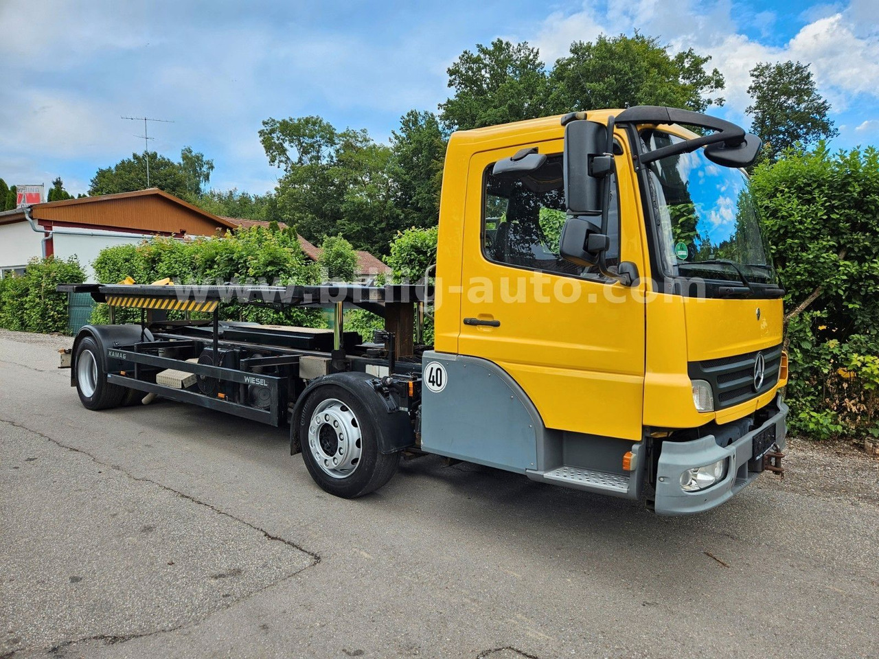 Mercedes-Benz Kamag * WBH 25 * Wiesel * Umsetzer * Sattelkupp. - Podvozek s kabinou: obrázok 2 Mercedes-Benz Kamag * WBH 25 * Wiesel * Umsetzer * Sattelkupp. - Podvozek s kabinou: obrázok 2