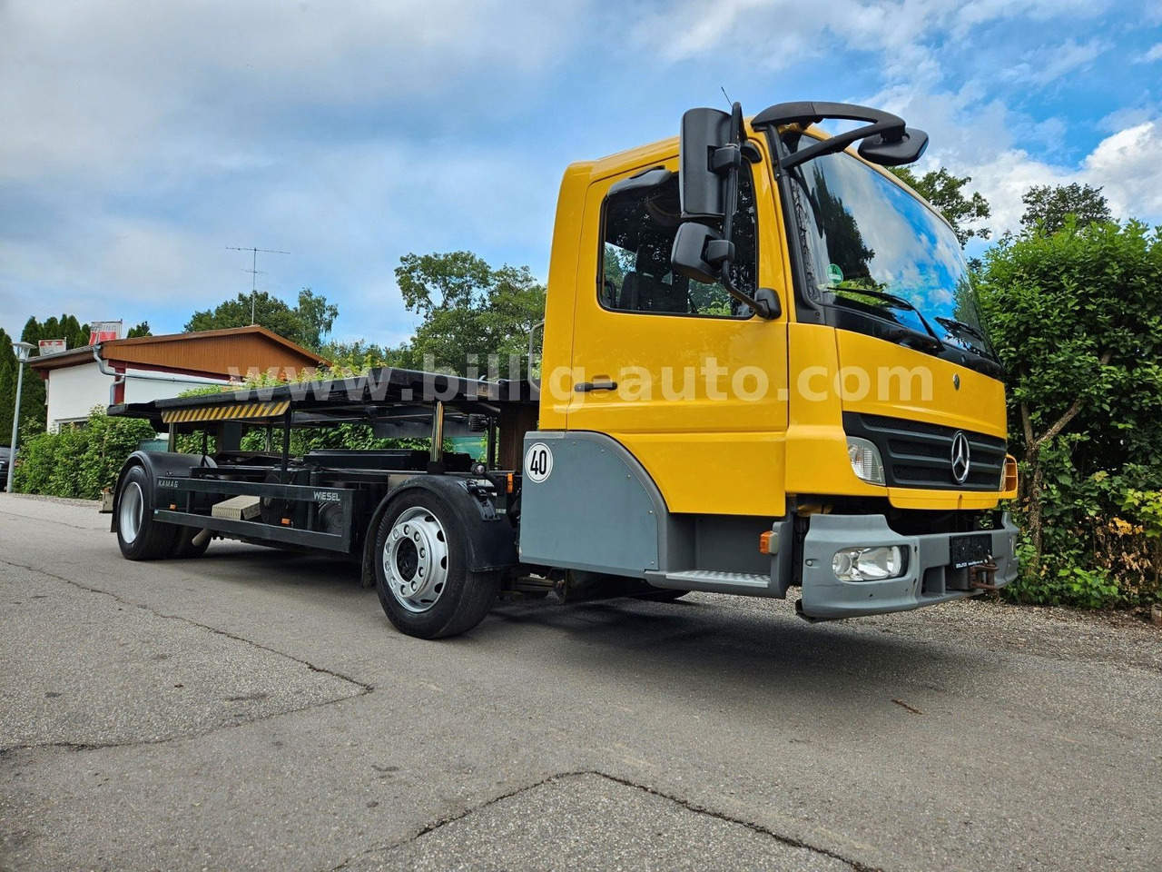 Mercedes-Benz Kamag * WBH 25 * Wiesel * Umsetzer * Sattelkupp. - Podvozek s kabinou: obrázok 1 Mercedes-Benz Kamag * WBH 25 * Wiesel * Umsetzer * Sattelkupp. - Podvozek s kabinou: obrázok 1