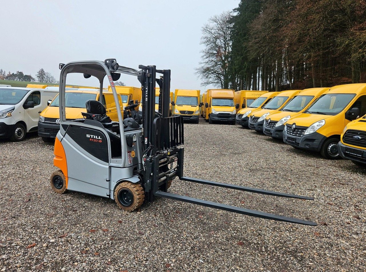 Still RX20 - 18 hydrl. Zinkenverstellung | 4-Rad |1.Hd - Elektrický vysokozdvižný vozík: obrázok 1 Still RX20 - 18 hydrl. Zinkenverstellung | 4-Rad |1.Hd - Elektrický vysokozdvižný vozík: obrázok 1