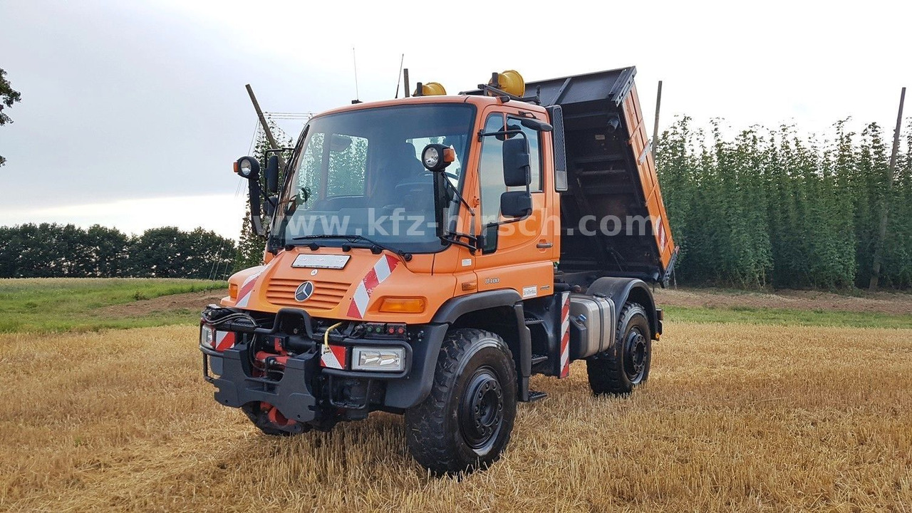 Unimog U400 405/12*HYDROSTAT*VARIOPILOT*Euro4*Kipper - Sklápač: obrázok 1 Unimog U400 405/12*HYDROSTAT*VARIOPILOT*Euro4*Kipper - Sklápač: obrázok 1