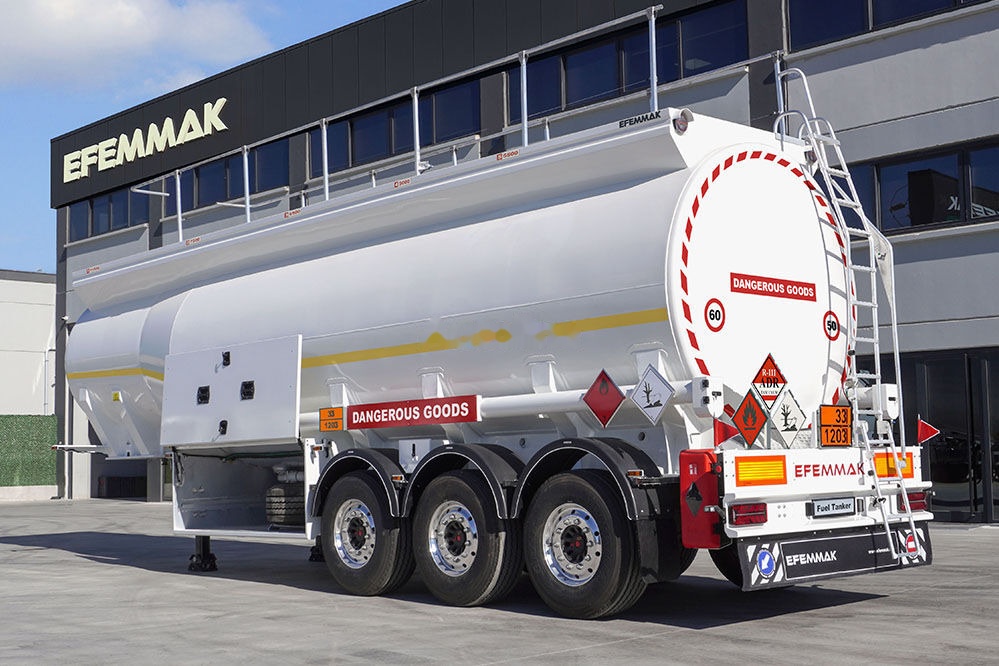 EFEMMAK E.FAST.GN.38.5 ADR Aluminum Fuel Trailer - Cisternový náves: obrázok 2 EFEMMAK E.FAST.GN.38.5 ADR Aluminum Fuel Trailer - Cisternový náves: obrázok 2