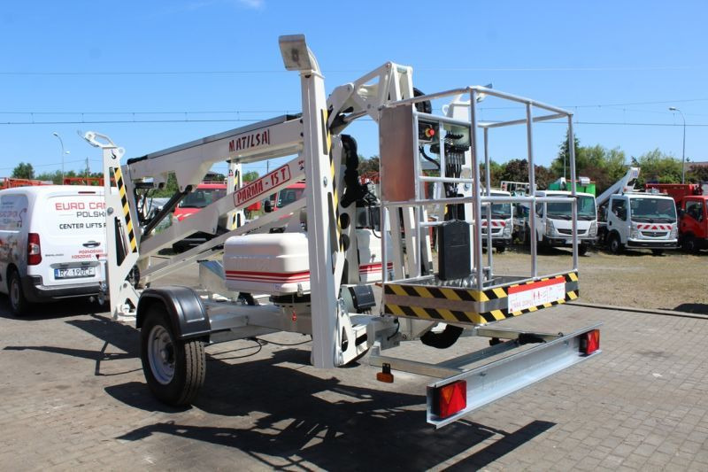 Matilsa Parma 15 T Nowy Podnośnik Koszowy Na Przyczepie przegubowo teleskopowy - Prívesná plošina: obrázok 3 Matilsa Parma 15 T Nowy Podnośnik Koszowy Na Przyczepie przegubowo teleskopowy - Prívesná plošina: obrázok 3